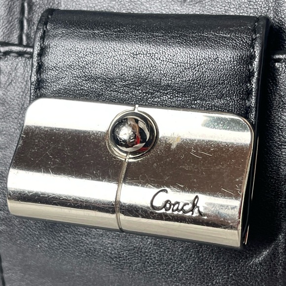 Preloved Vintage y2k Coach Mini Hobo Leather Shoulder Bag - Picture 4 of 16